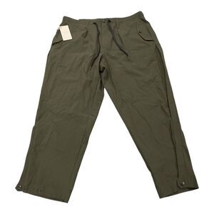 PASKHO Spotlight Minimalist Travel Pants Stretchable Waist Lightweight Sz L‎